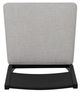 Powell® Cosgrove Black/Light Gray Upholstered Side Chair-5