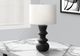 Monarch Specialties Inc. Black Ceramic Table Lamp-2