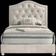 ACME Furniture Reggie Gray Full Upholstered Panel Bed-3