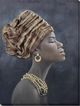 Classy Living Dramatic Regal Heritage Headdress Wall Art-0