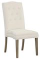 Fairfield® Customizable Entree Dining Camel Tall Back Armless Stack Dining Chair with Mica Legs-0