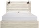 Signature Design by Ashley® Cambeck Whitewash King 2-Drawer Storage Panel Bed-1