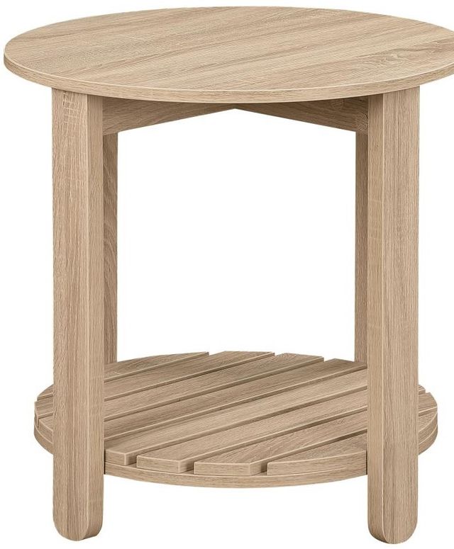 Coaster® Fowler 2-Piece Natural Occasional Table Set-2
