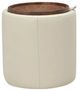 Palliser® Furniture Customizable Mingle Round Small Storage Ottoman with Table-4