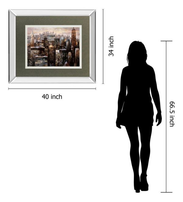 Classy Art Manhattan by Night by Bofarull, M. Wall Art-3