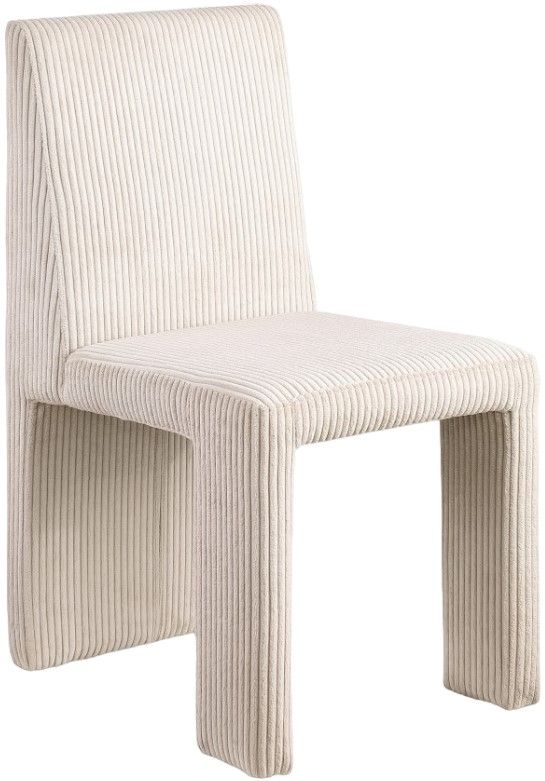 Meridian Furniture Benson Beige Upholstered Dining Side Chair-0