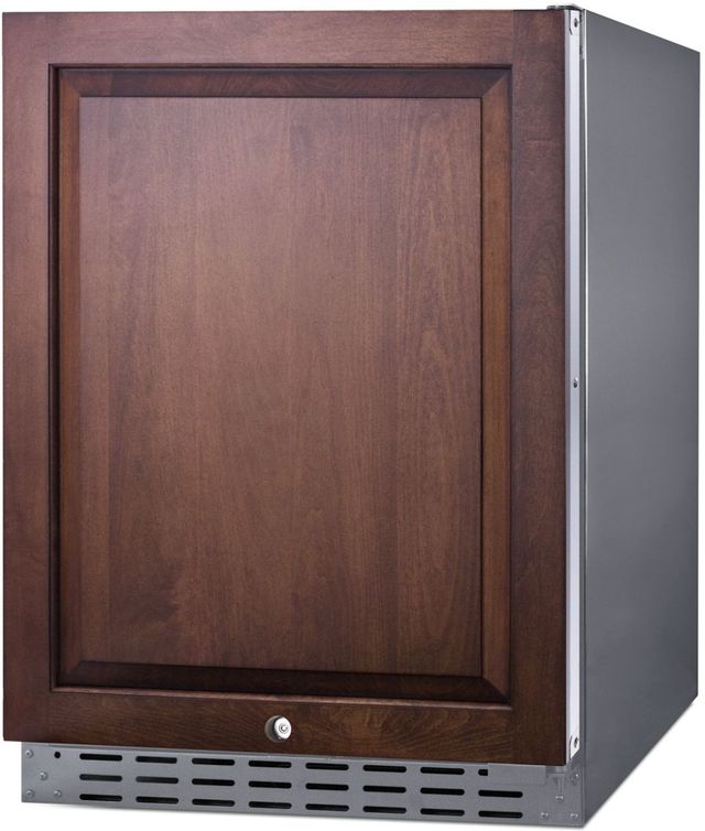 Summit® 24" 4.2 Cu. Ft. Panel Ready Built-In Outdoor Refrigerator-2