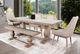 Sunny Designs™ Olivia Frost Gray/Pavestone High Back Arm Chair-4