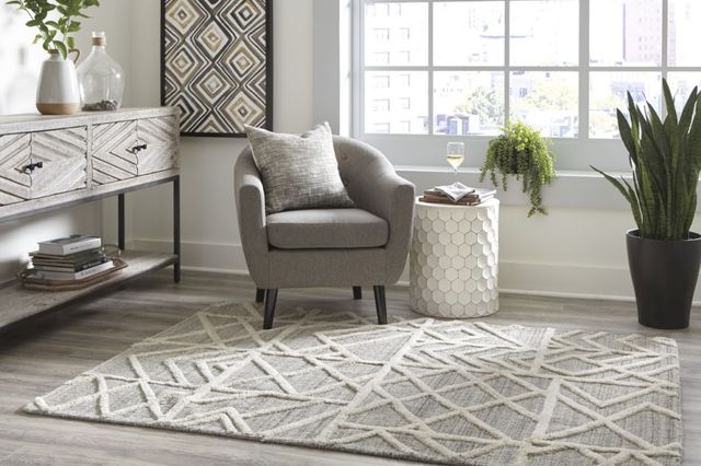 Signature Design by Ashley® Karah Gray/Ivory Large Rug-2