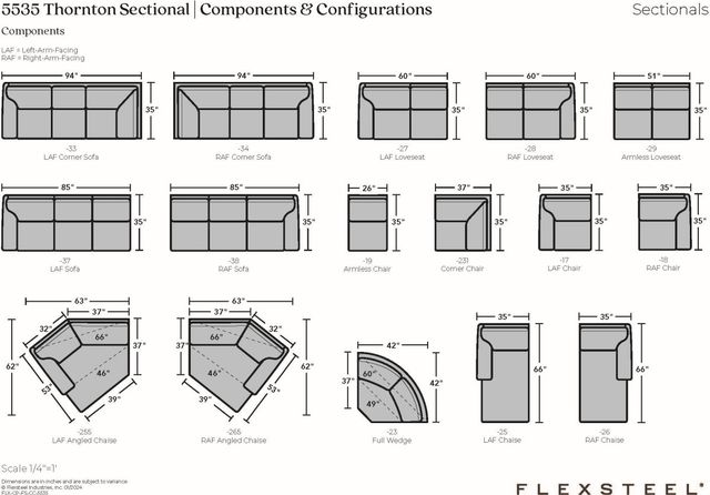Flexsteel® Thornton Beige Sectional-2