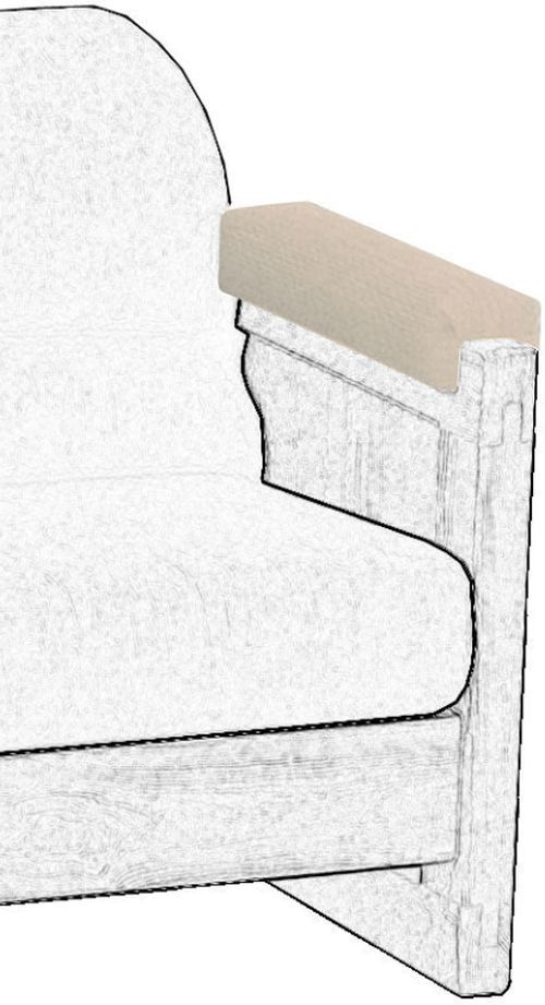 Crate Designs™ Furniture Arm Caps
