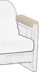 Crate Designs™ Furniture Arm Caps-0