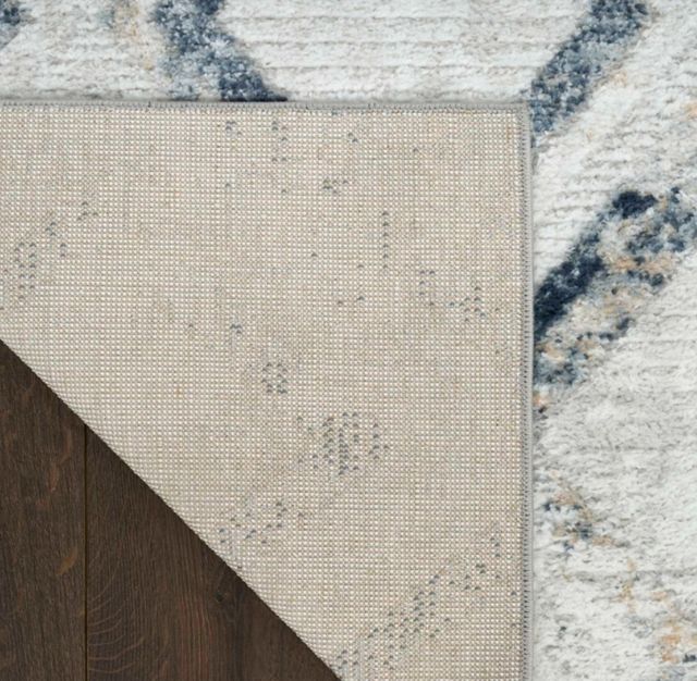 Nourison Home™ Dekor DEK05 Gray Navy 5'x7' Style 2 Area Rug-2