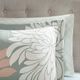 Olliix by Madison Park Essentials Blush/Grey Twin Maible Complete Comforter and Cotton Sheet Set-5