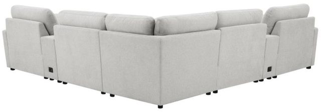 Coaster® Collins 7-Piece Gray Modular Power Reclining Sectional-3