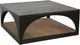 Sunny Designs™ Arch Umbra 42" Coffee Table with Casters-0
