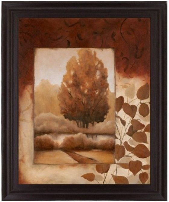 Classy Living Copper Woodland View Wall Art-0