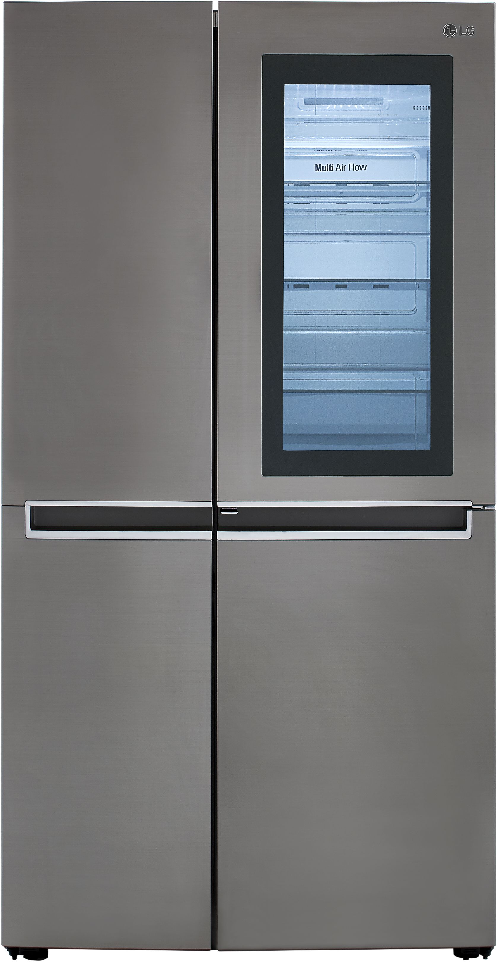 LG 26.8 Cu. Ft. Platinum Silver Side by Side Refrigerator