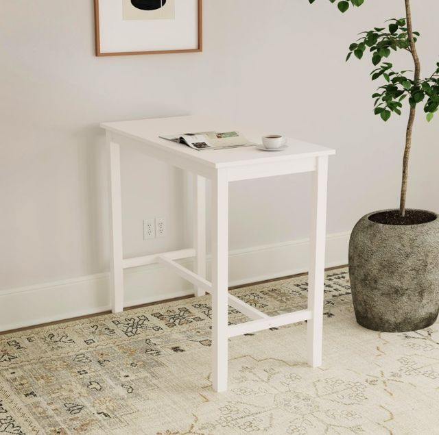 Linon Claridge White Tavern Table-1
