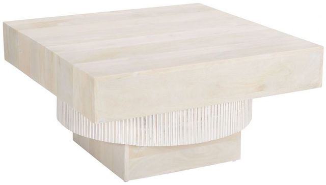 Zuo® Modern Trani Beige/Natural Coffee Table-0
