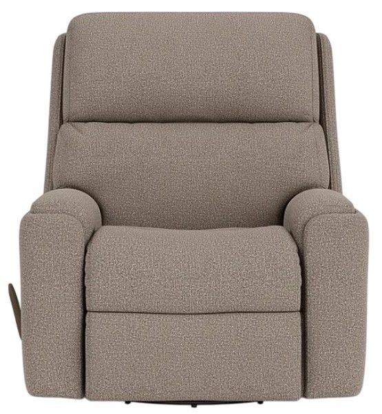 Flexsteel® Customizable Rio Manual Swivel Gliding Recliner-2