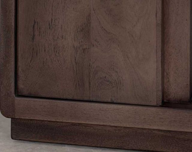 International Furniture Direct Dark Mezquite Stained Dark Console-3