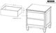 International Furniture Direct Parota Nova Brown 2-Drawer Nightstand-2