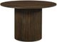 Coaster® Hamlyn 5-Piece Gray/Walnut Round Dining Table Set-4