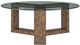 Uttermost® Ignis Glass Top Coffee Table with Brown Base-0