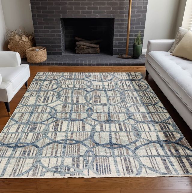 Dalyn™ Rug Company Neola Sky 5'x8' Area Rug-4