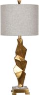 Crestview Collection Polygon Gold Leaf Table Lamp-0