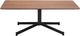 Zuo® Modern Mazzy Brown Coffee Table with Black Steel Base -1