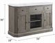 ACME Furniture Zumala Weathered Oak/White Server-2