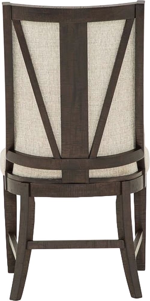 Magnussen Home® Westley Falls 2-Piece Baja Fog/Graphite Upholstered Host Side Chair Set-3
