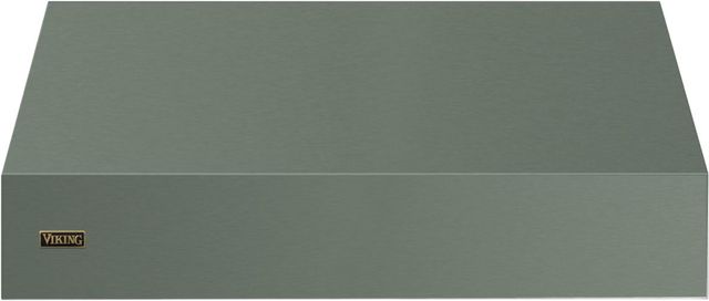 Viking 5 Series 48" Eucalyptus Wall Mounted Range Hood with Brushed Brass Trim-0
