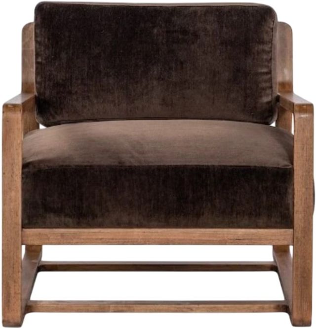 Hooker® Furniture CC Moraine Marcella Chocolate Accent Chair-2