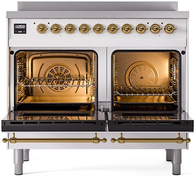Ilve® Nostalgie II Series 40" Custom RAL Color Pro Style Induction Range-1