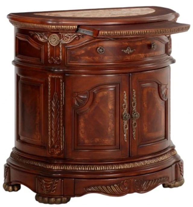 Michael Amini® Cortina® Honey Walnut Nightstand-0