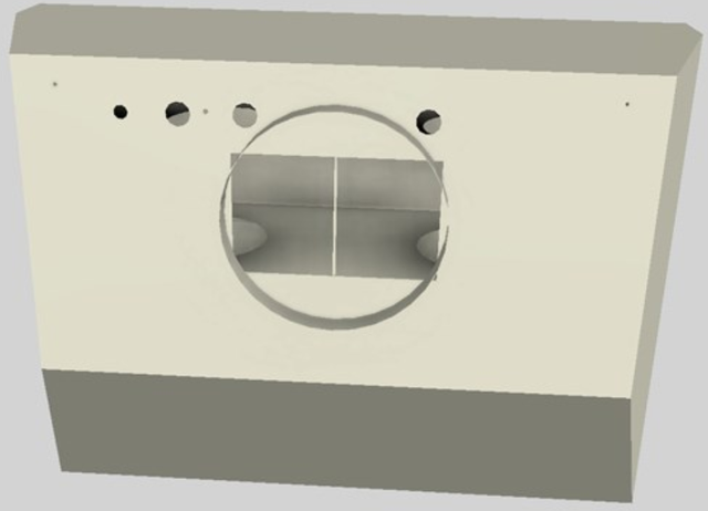 Vent-A-Hood® 30" Biscuit Wall Mounted Liner Insert-1