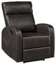 Homelegance® Allen Espresso Manual Reclining Chair-0