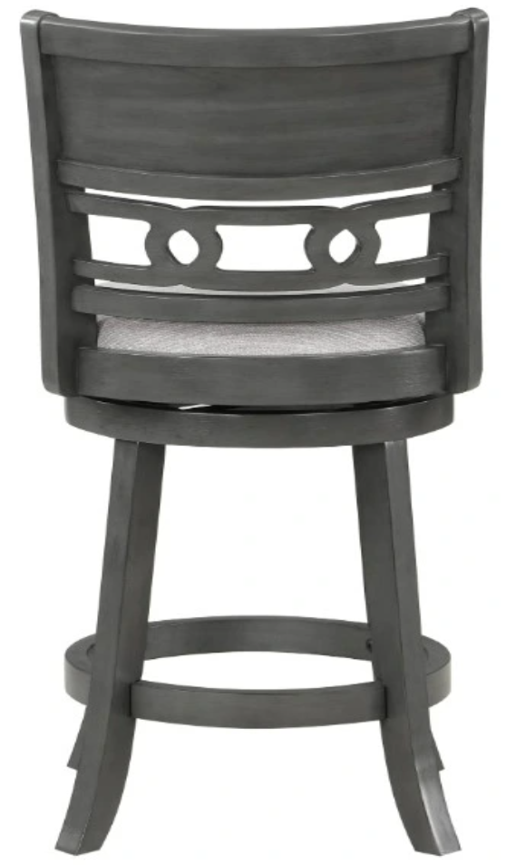 New Classic Furniture Gia Swivel Bar Stool - Thumbnail 4