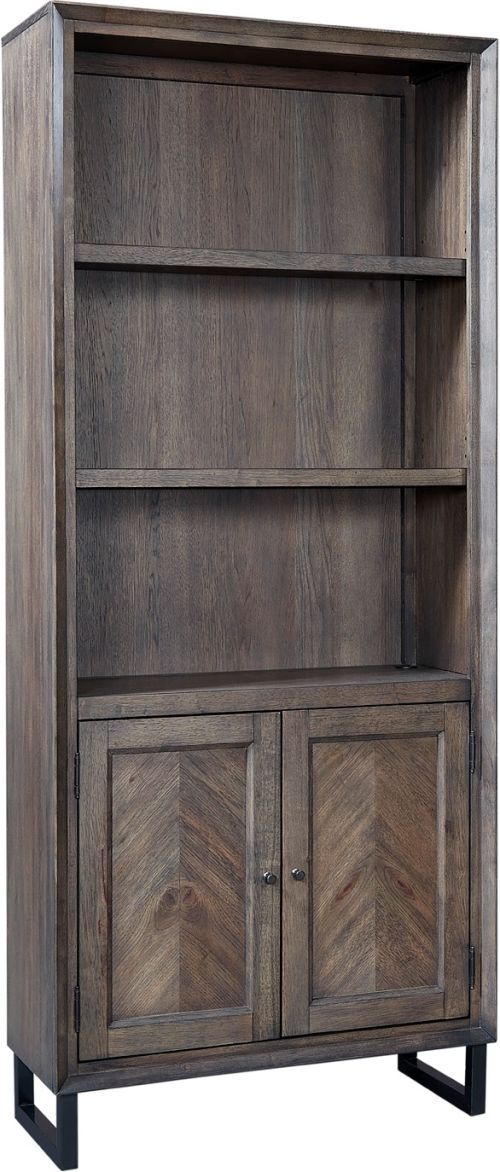 aspenhome® Harper Point Fossil Door Bookcase-0