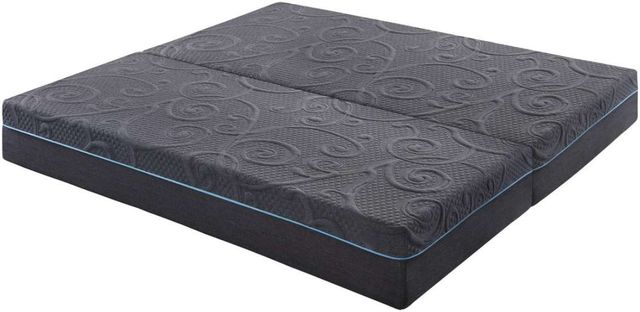 Homelegance® Mira 11" Firm Gel Infused Memory Foam Hybrid Box Top Split Eastern King Mattress-0