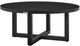 Armen Living Alegria/Menorca 3-Piece Black/Grey Outdoor Conversation Set-1