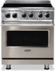 Viking® 30" Pacific Gray Freestanding Induction Range-0