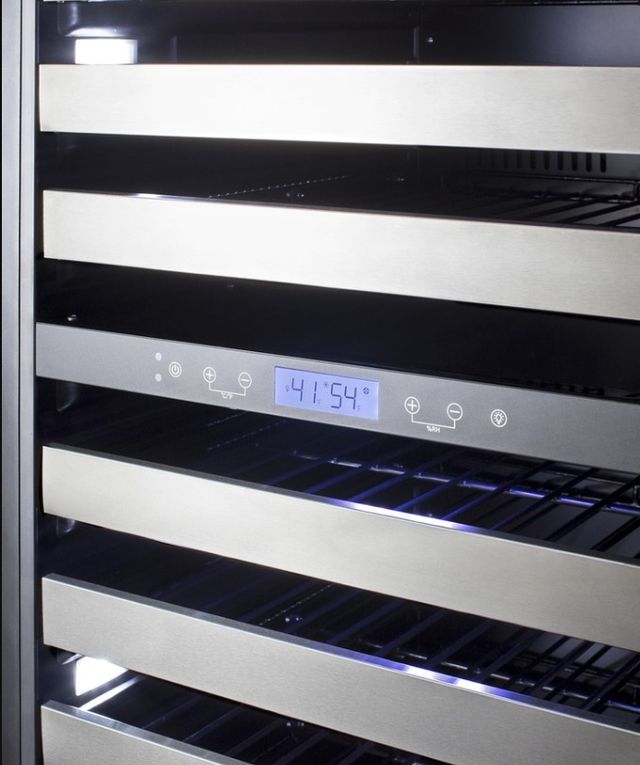 Summit® 24" Stainless Steel Wine Cooler-4