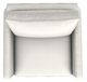 La-Z-Boy® Wilmette Ivory Leather Chair and a Half-4