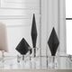 Uttermost® Alize 3-Piece Black Sculptures Set-3