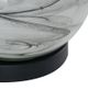 A & B Home Grey/White 14" Glass Table Lamp-3