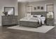 Vaughan-Bassett Reflections 4-Piece Antique Pewter Bedroom Set-0